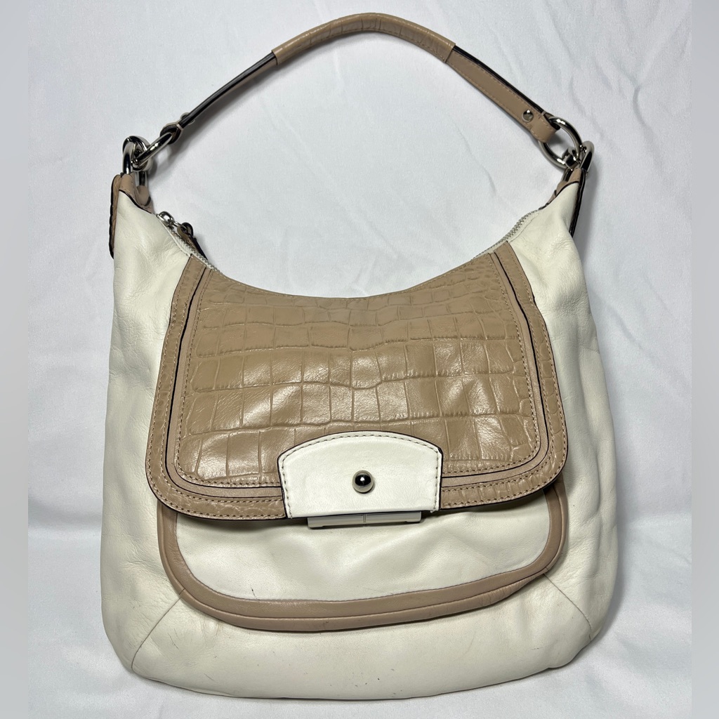 Coach Kristin Spectator Leather Hobo Bag